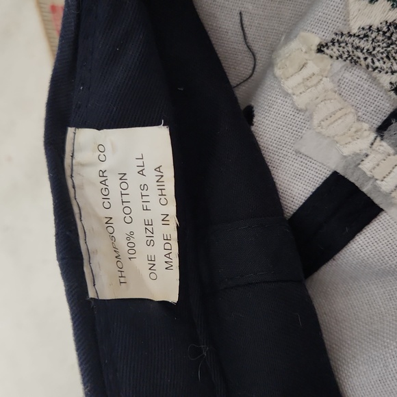 Thompson Cigar Co Hat Cap Hook & Loop Closure EUC - Picture 6 of 6